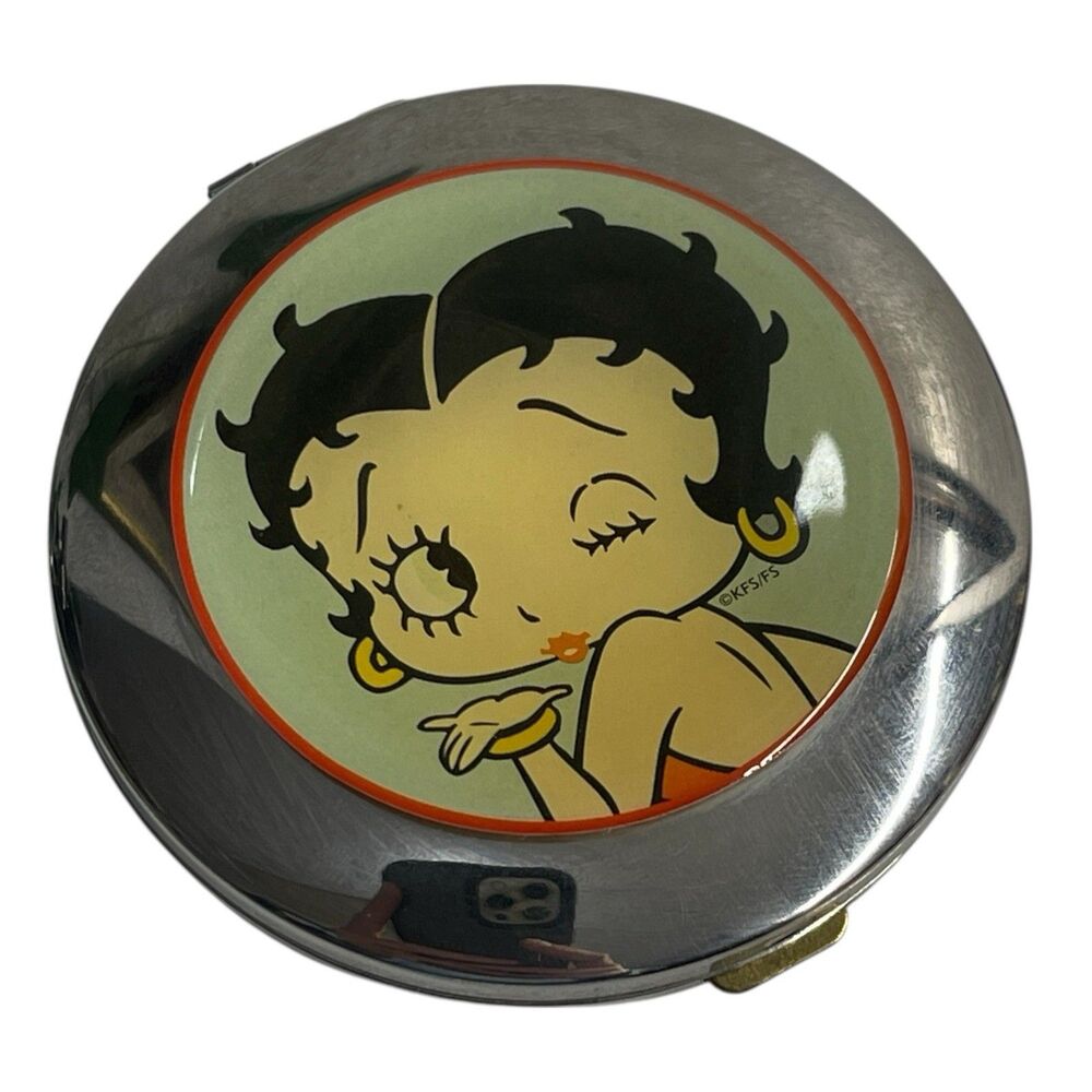 VTG Betty Boop 2006 Compact Mirror, Used, Lifting